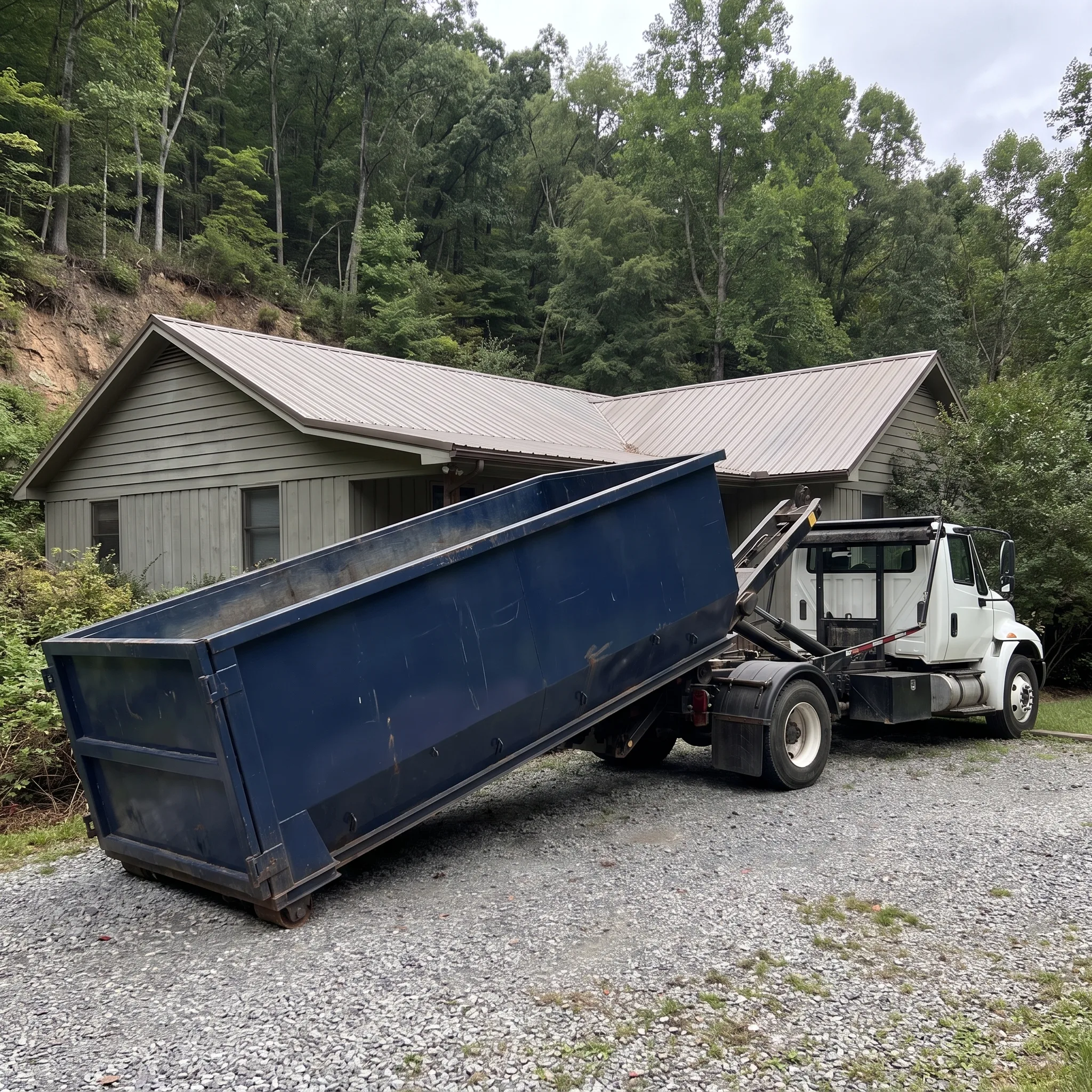 Roll-off dumpster delivery in Alaska